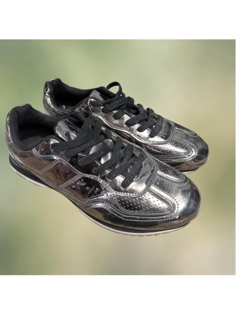 Silver Low Tops